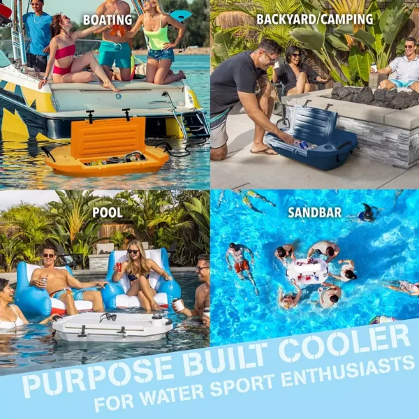 GoSports Cuddy 40 qt. Floating Cooler - Image 4